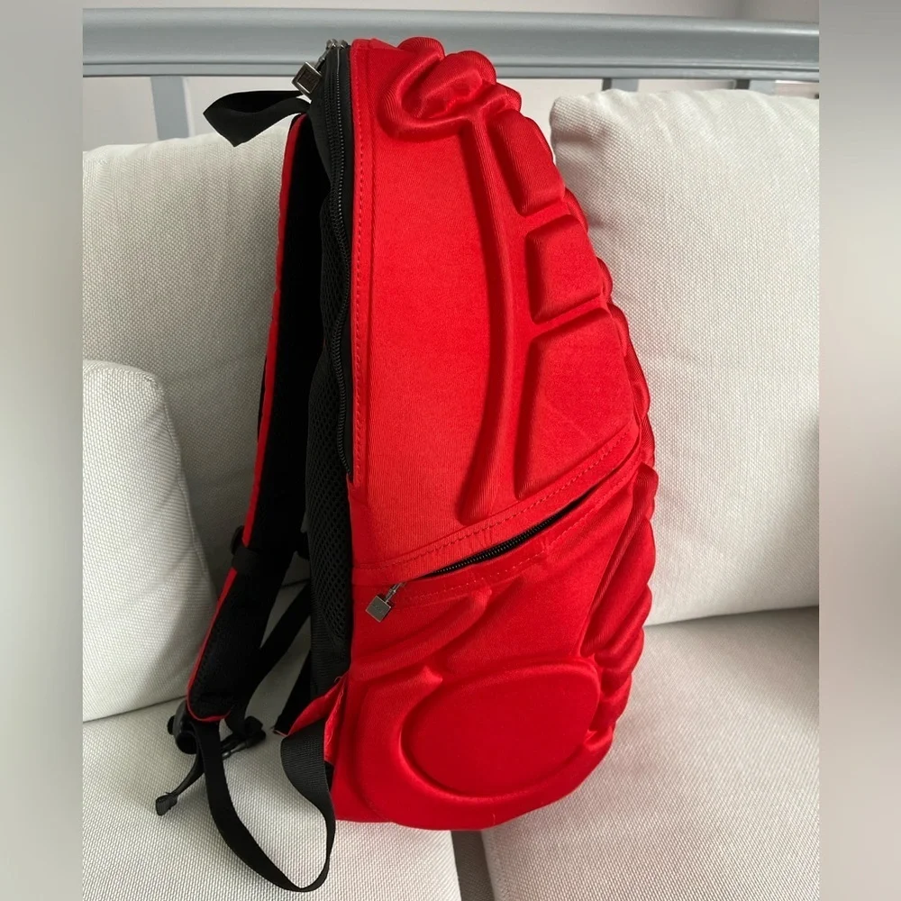 Madpax Octopack Caverns Red Urban Design Full Pack Laptop School Bag Backpack